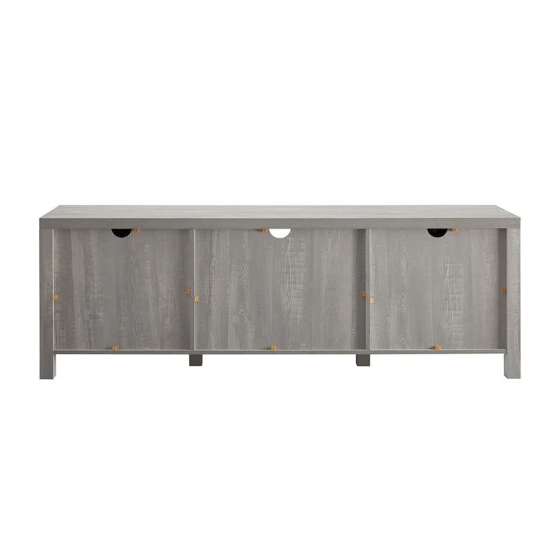 70-calowa szafka RTV z drzwiami typu barn door