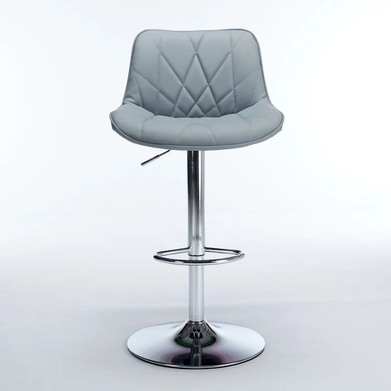 Swivel Bar Stools Set of 2, Tall Bar Stool Chairs with with Back, Kitchen Island Chairs with Upholstered Counter
