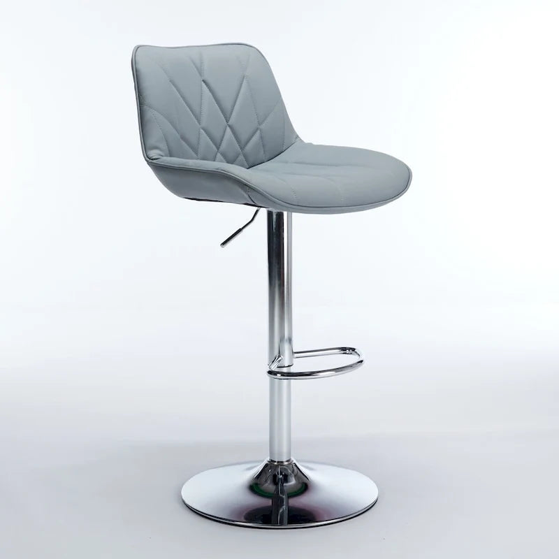 Swivel Bar Stools Set of 2, Tall Bar Stool Chairs with with Back, Kitchen Island Chairs with Upholstered Counter