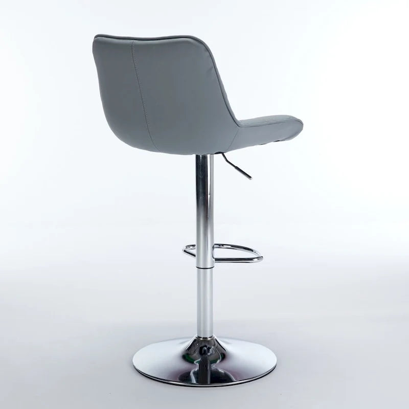 Swivel Bar Stools Set of 2, Tall Bar Stool Chairs with with Back, Kitchen Island Chairs with Upholstered Counter