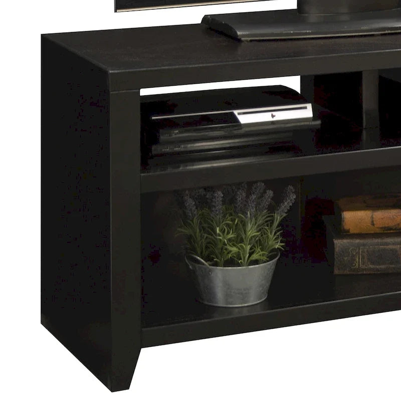 48-Inch TV Stand (Accommodates TVs up to 55 Inches), No Assembly Required, Mocha Finish