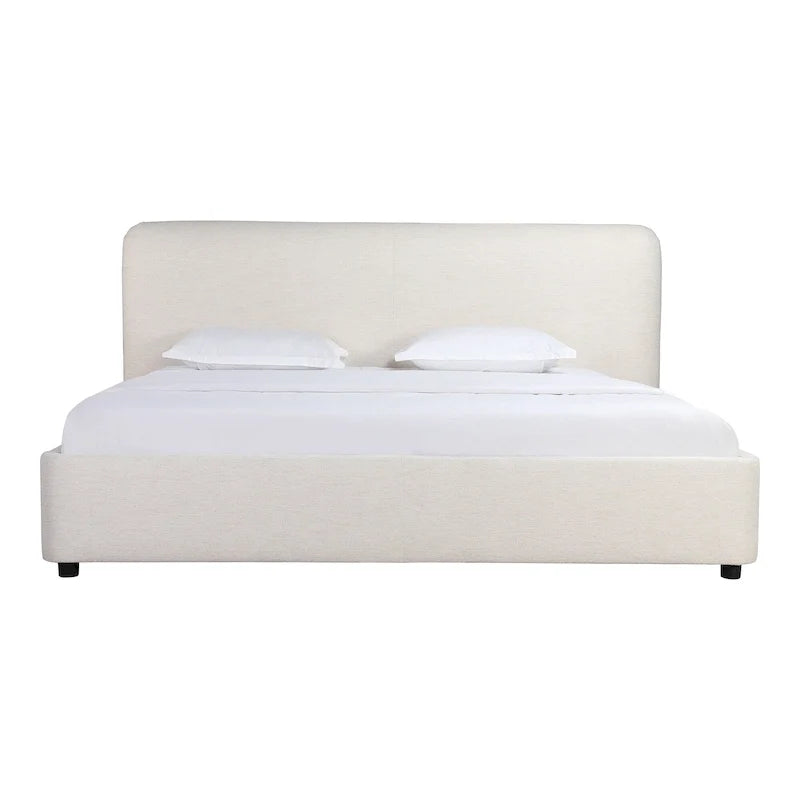 Letto a piattaforma imbottito moderno