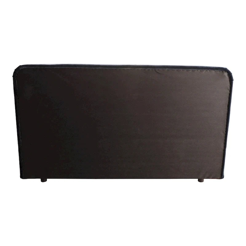 Letto a piattaforma imbottito moderno