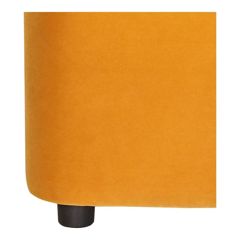 Letto a piattaforma imbottito moderno