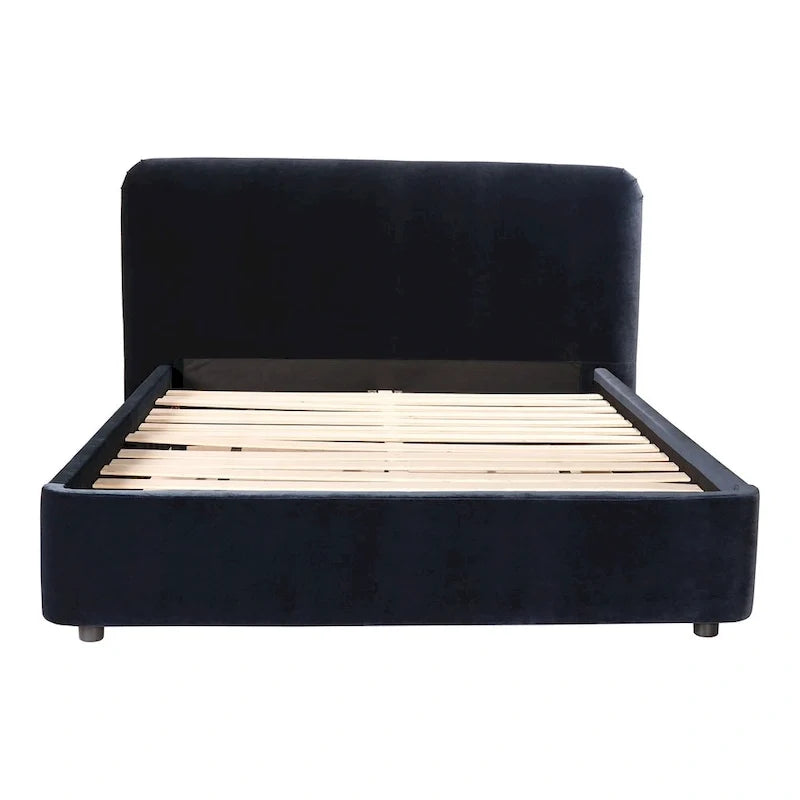 Letto a piattaforma imbottito moderno