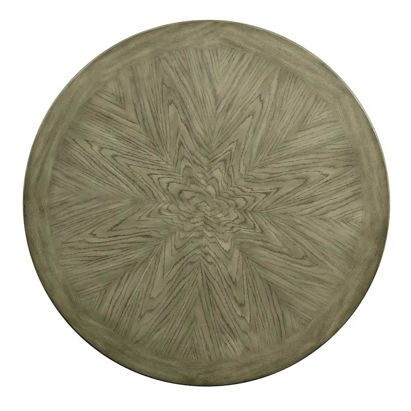 Traditional-Style Grey Solid Wood Game Table