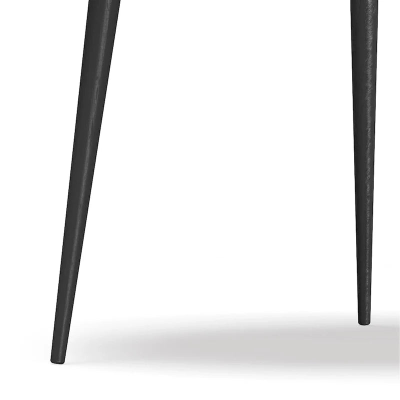 Modern Industrial Coffee Table in Cognac - 30 d x 30 w x 16 h