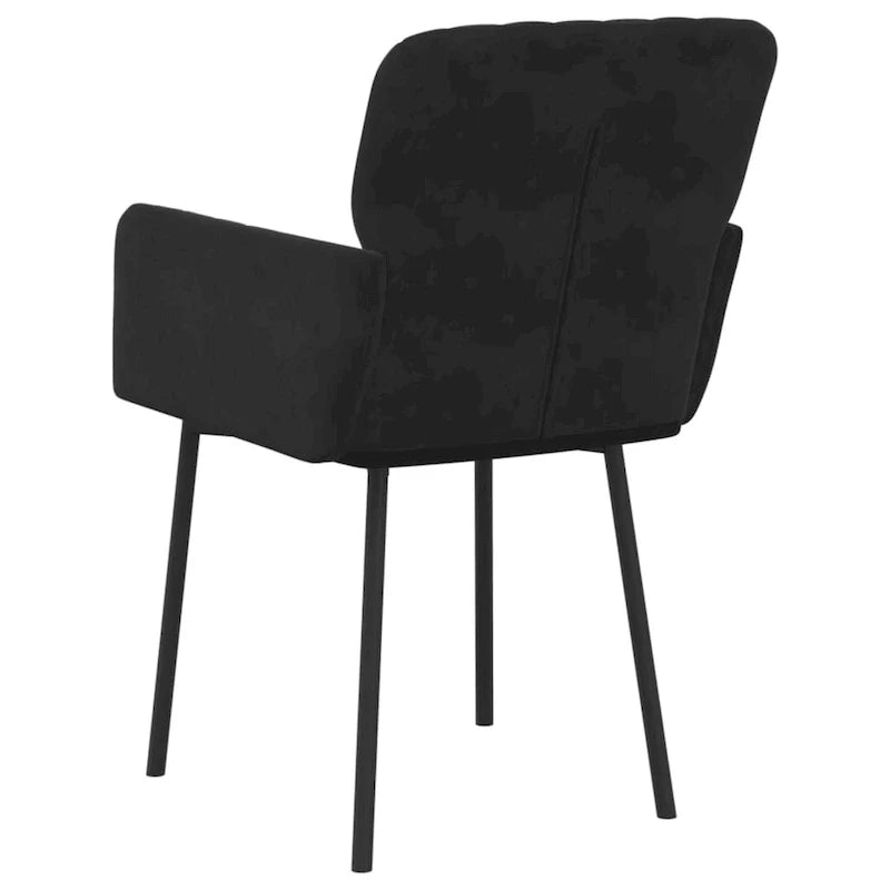 Dining Chairs 2 Pcs Accent Upholstered Chair for Living Room Velvet - 20.3 x 24 x 30.9