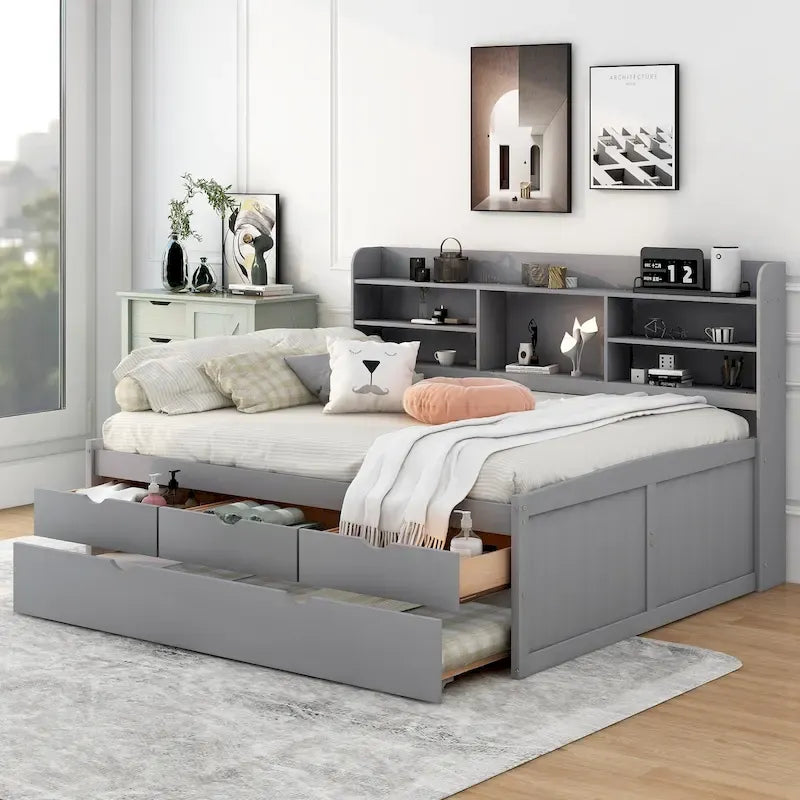 Letto in legno per materasso matrimoniale
