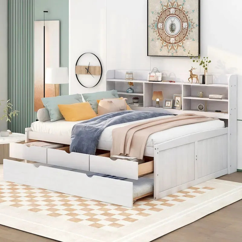 Letto in legno per materasso matrimoniale