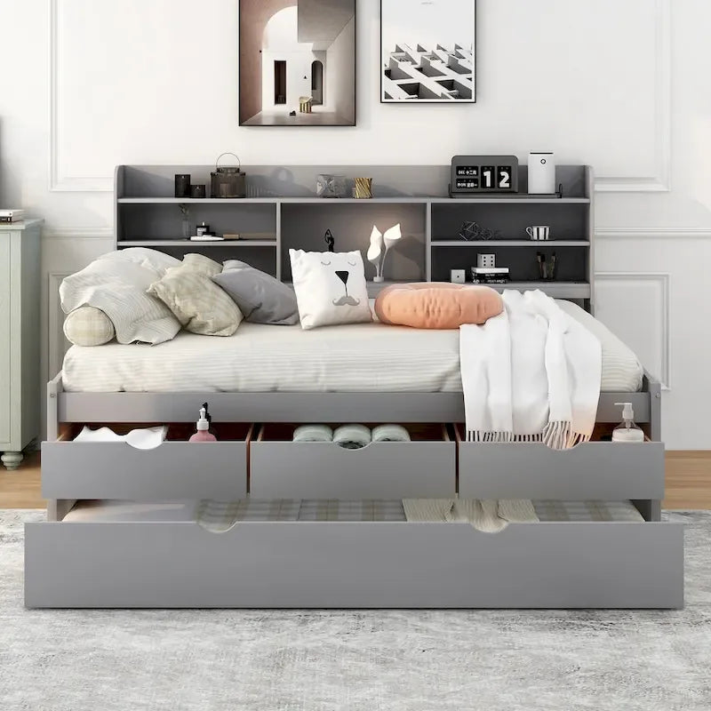 Letto in legno per materasso matrimoniale