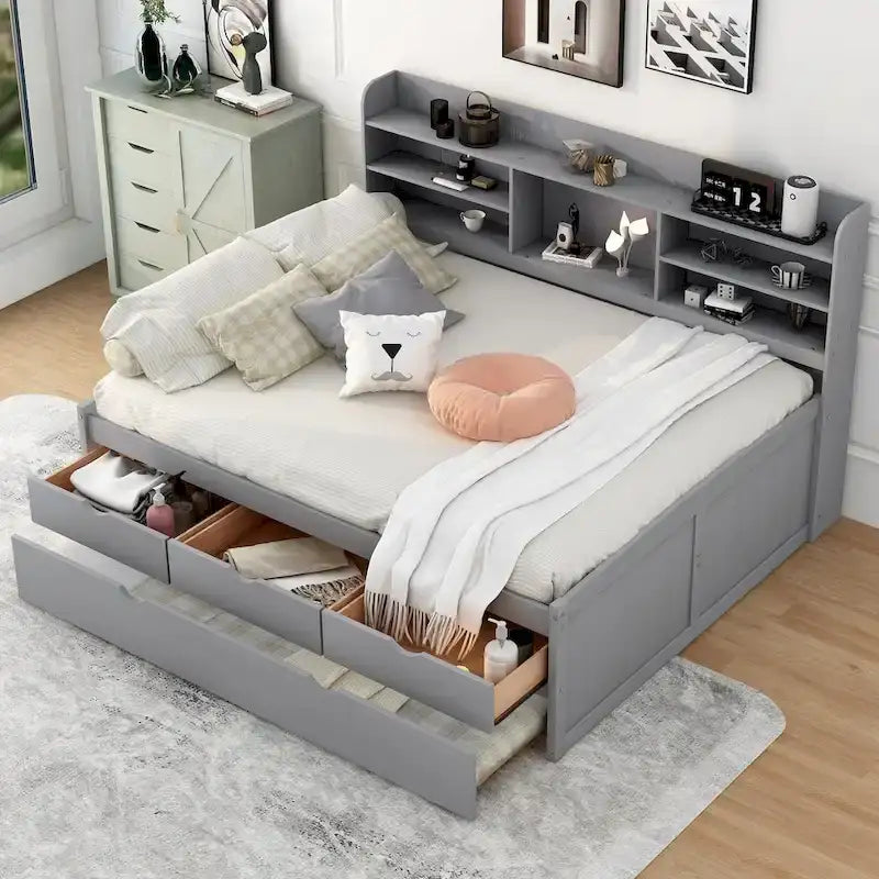 Letto in legno per materasso matrimoniale