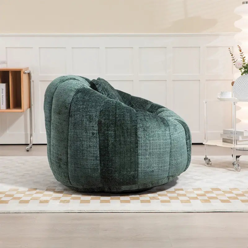 Fotel-worek z szenilu, leniwa sofa