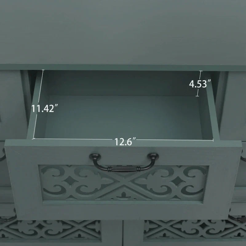 7 Drawer Cabinet, American Furniture, Suitable for Bedroom, Living Room, Study