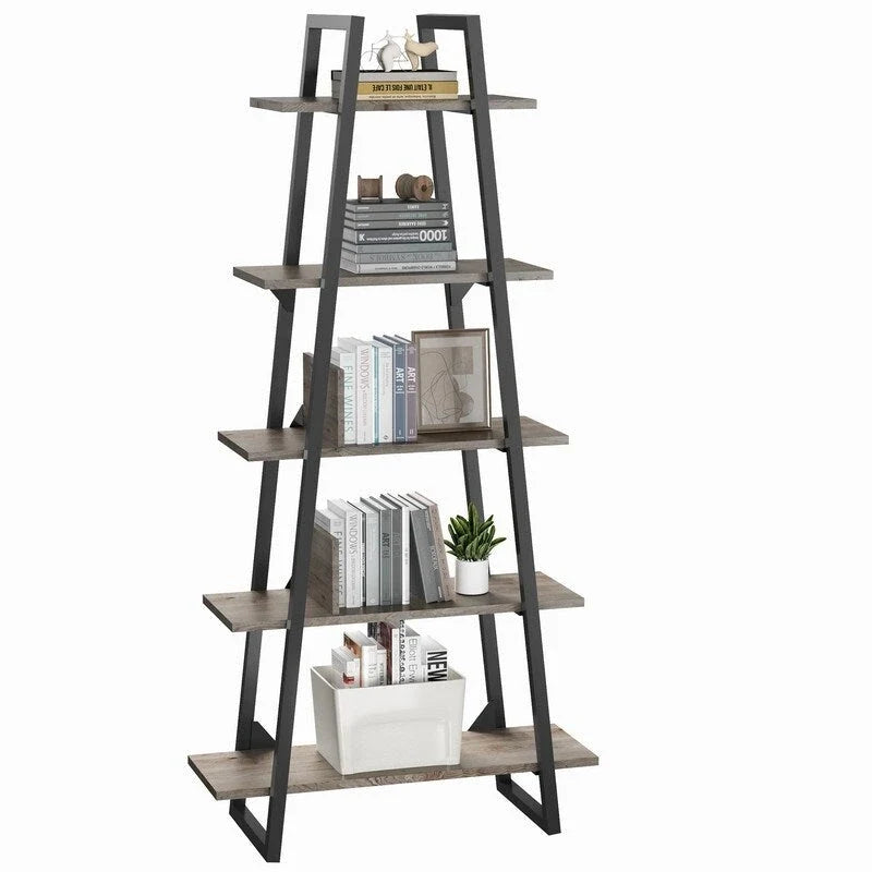 Trapezoidalna tekturowa biblioteczka
