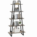 Trapezoidalna tekturowa biblioteczka