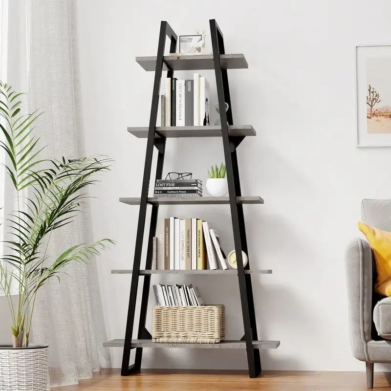 Trapezoidalna tekturowa biblioteczka
